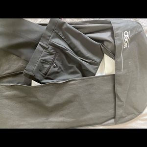 ASOS DESIGN skinny tuxedo suit pants in black